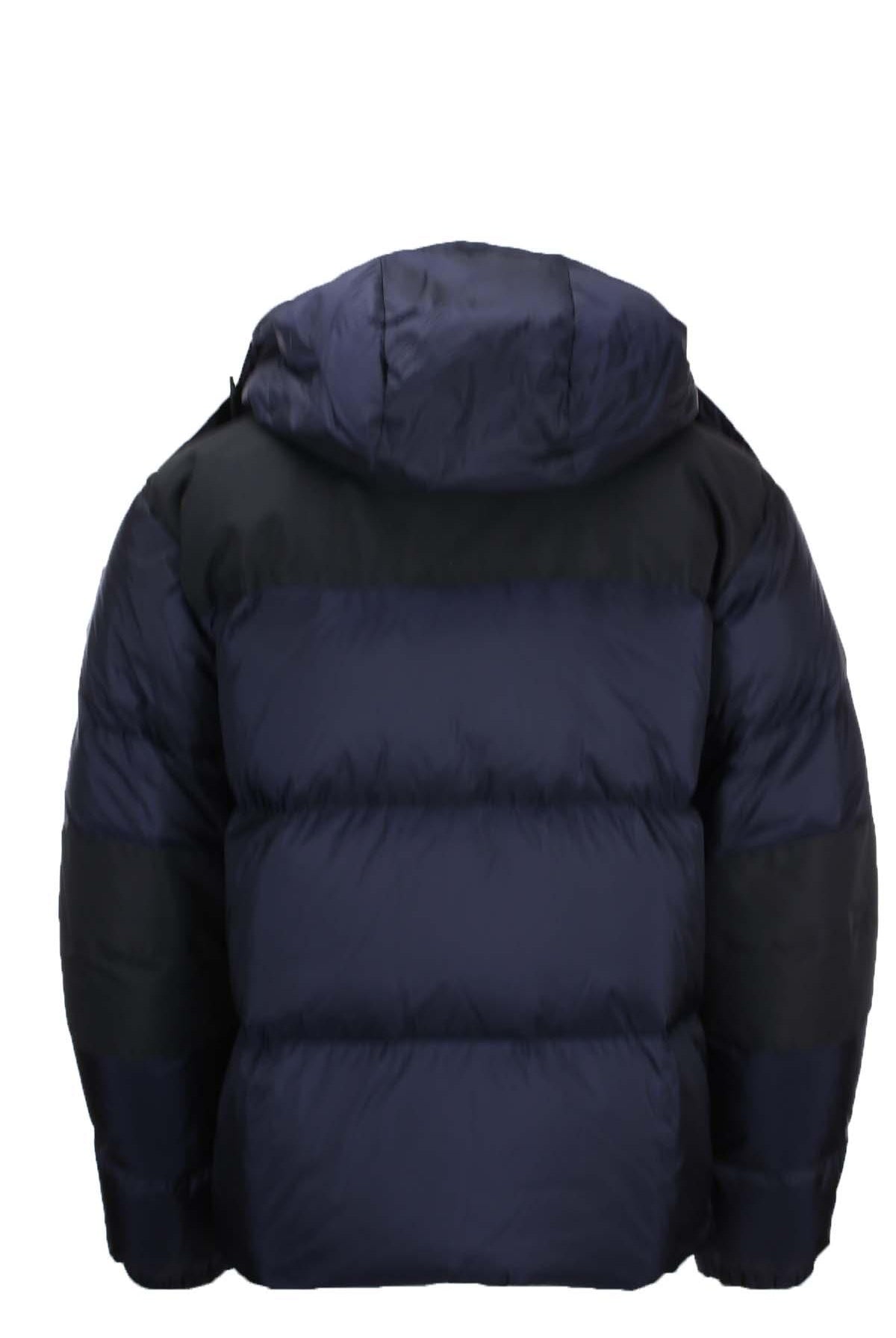 Piumino oversize bitessuto
