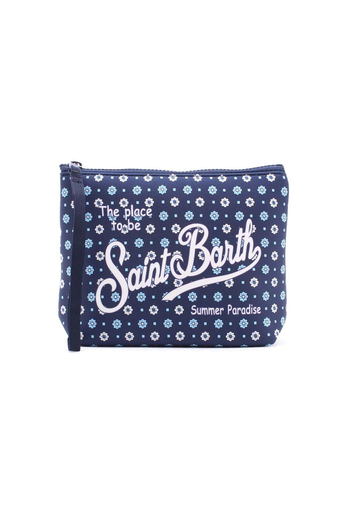 Pochette Aline Neoprene Flower tie