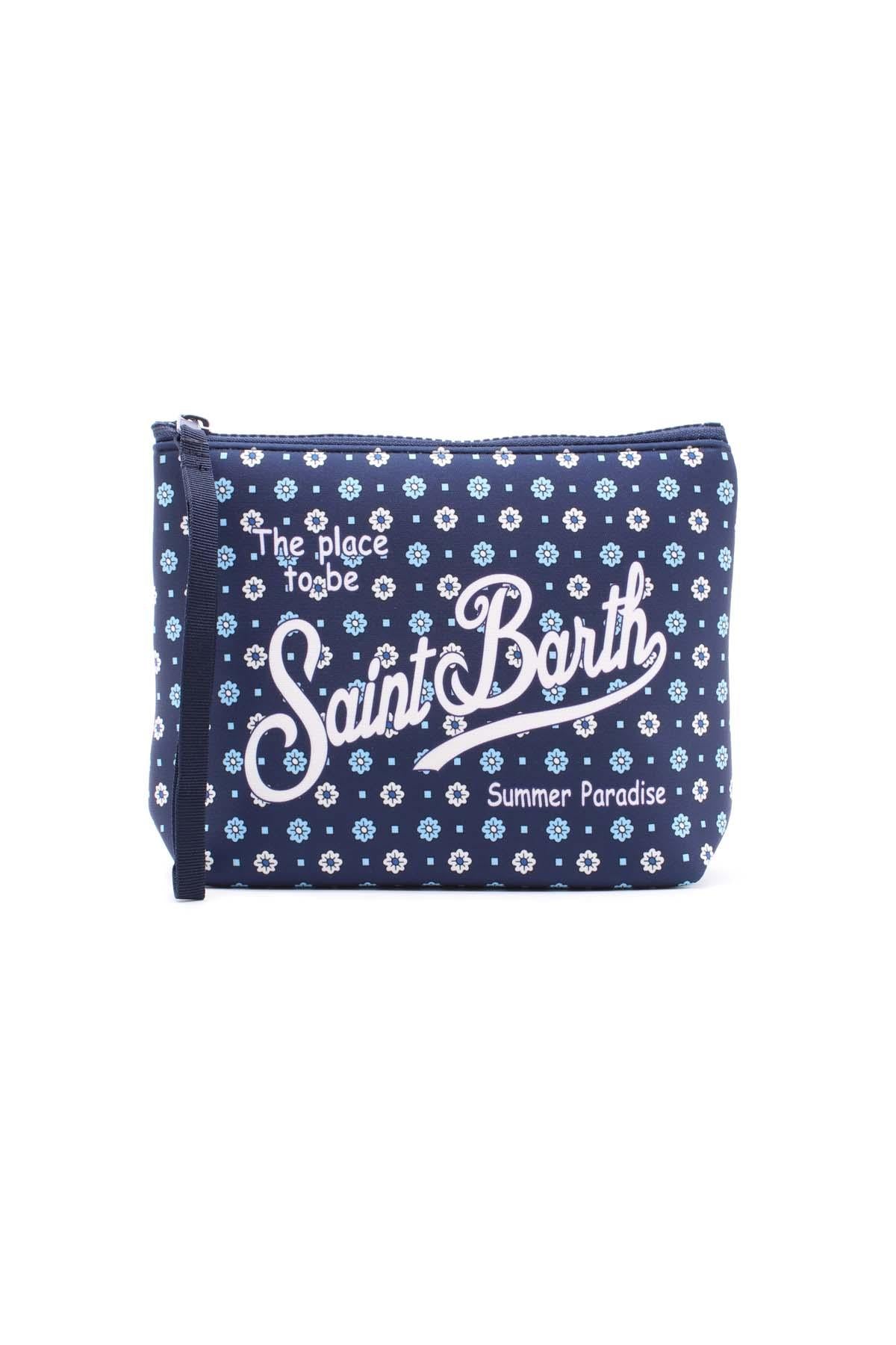 Pochette Aline Neoprene Flower tie