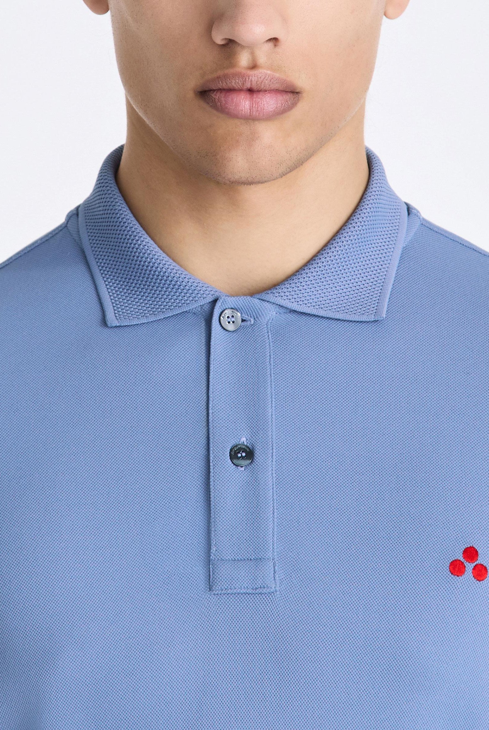 Polo Uomo Piquet Tecnico Stretch Plantago