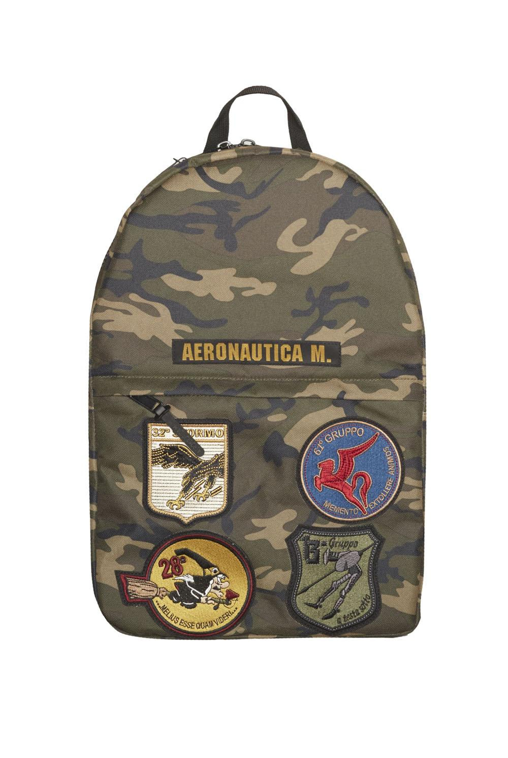 Zaino Camouflage con patches