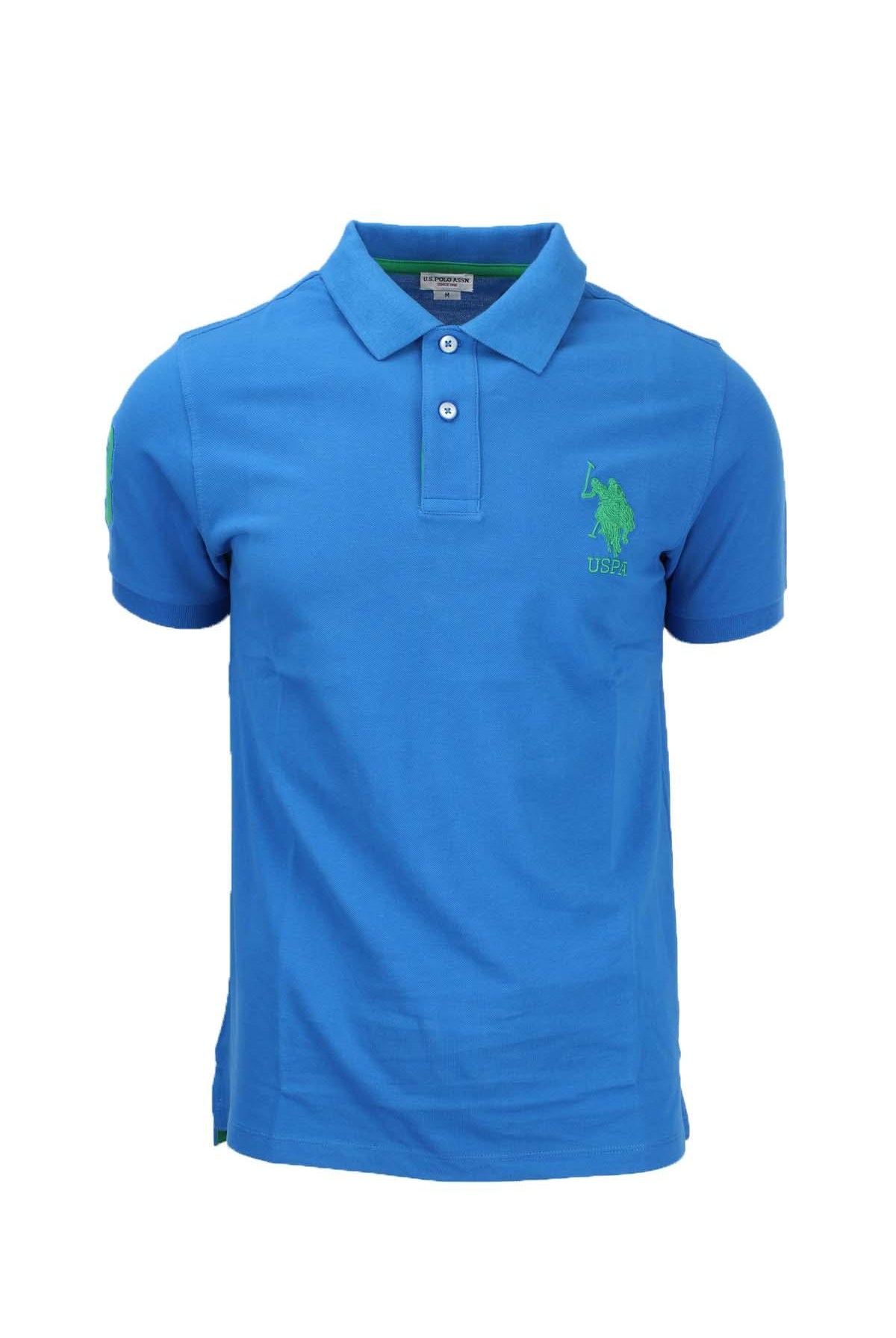 Polo mezza manica maxilogo