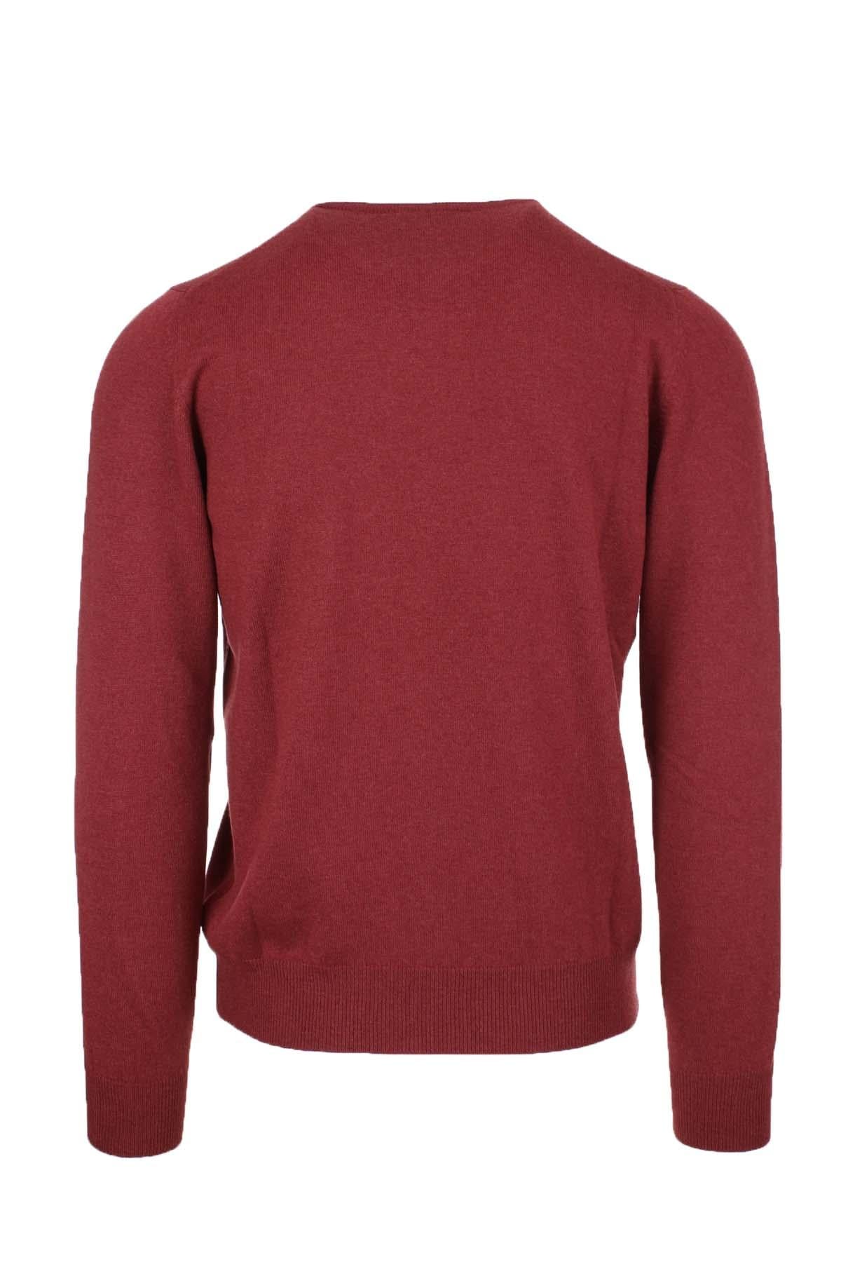 Maglia girocollo in lana cachemire