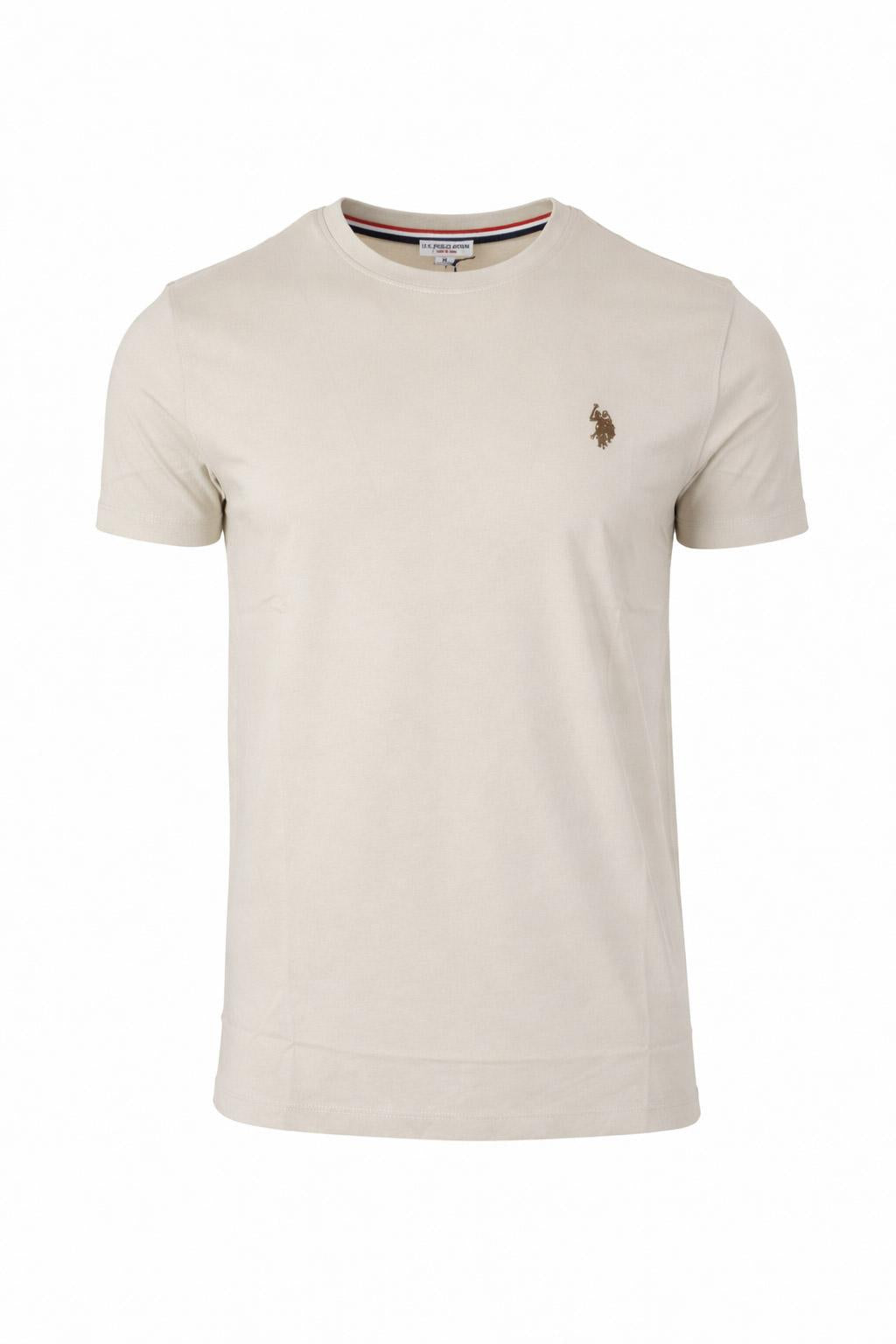 T-Shirt Uomo Cotone con logo ricamato