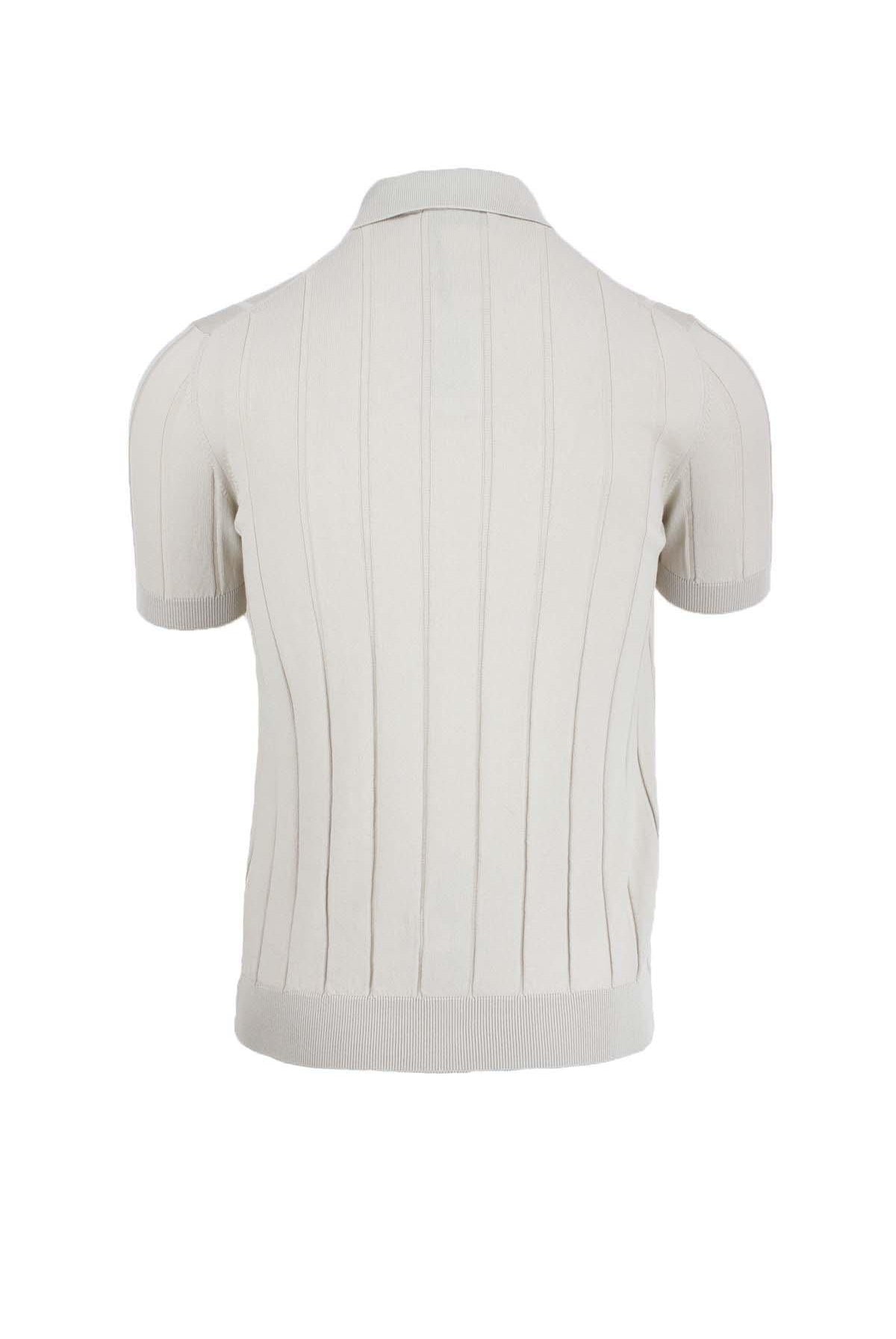 Maglia cardigan con bottoni in filo di cotone