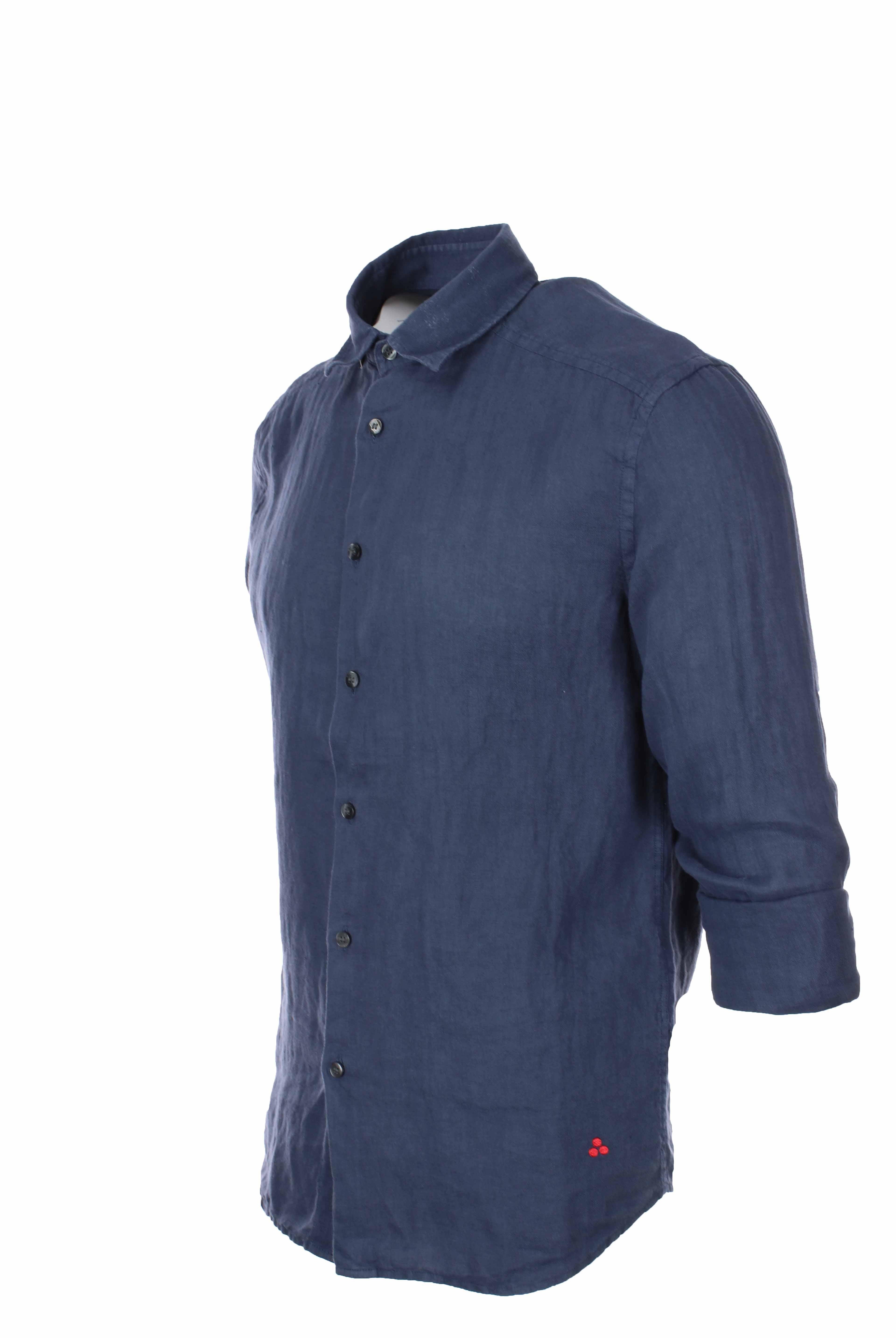 Camicia in lino manica lunga