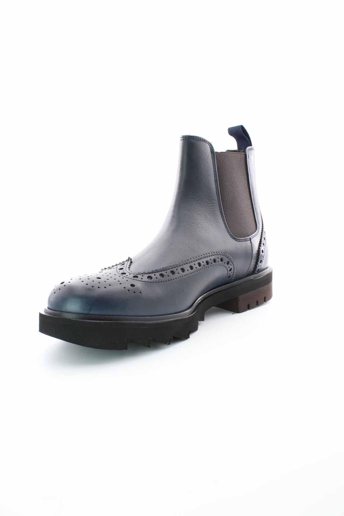 Stivaletti Chelsea Beatles in pelle