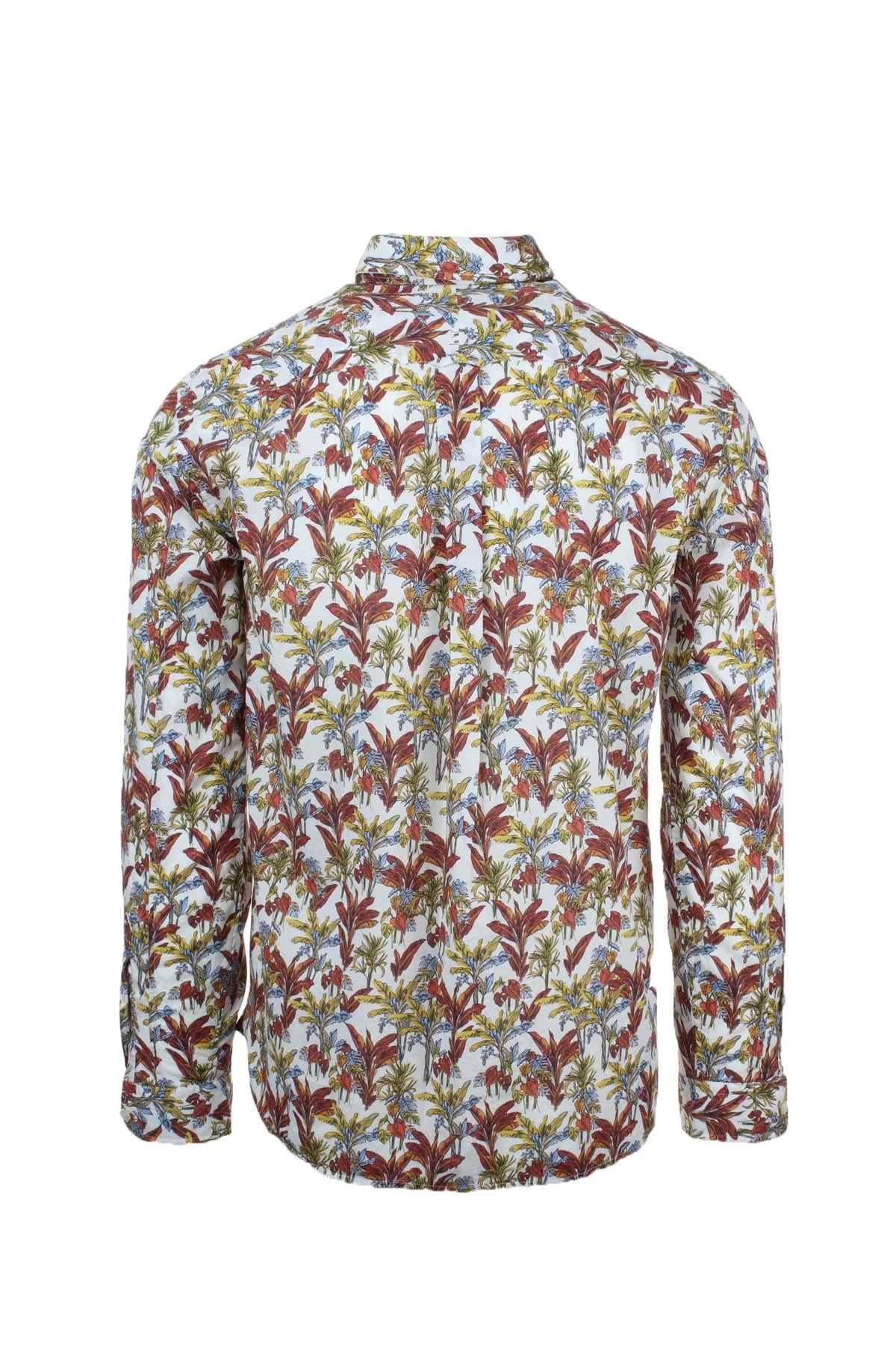 Camicia in cotone fantasia