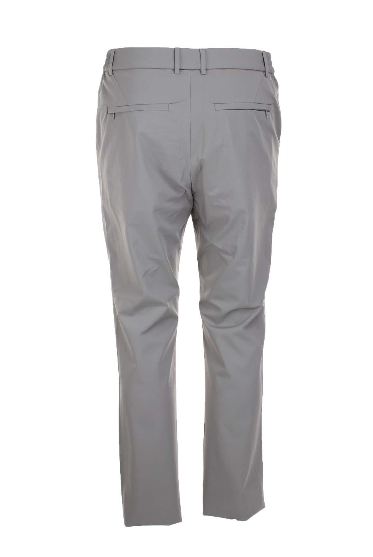 Pantalone chino in tessuto tecnico con elastico