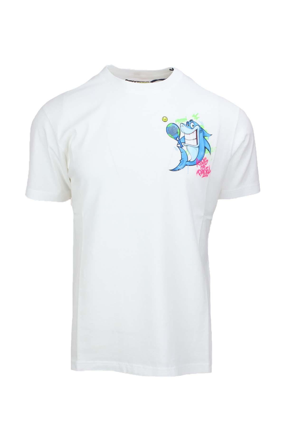 Tshirt Crypto Puppets king of Padel MC2 Saint Barth