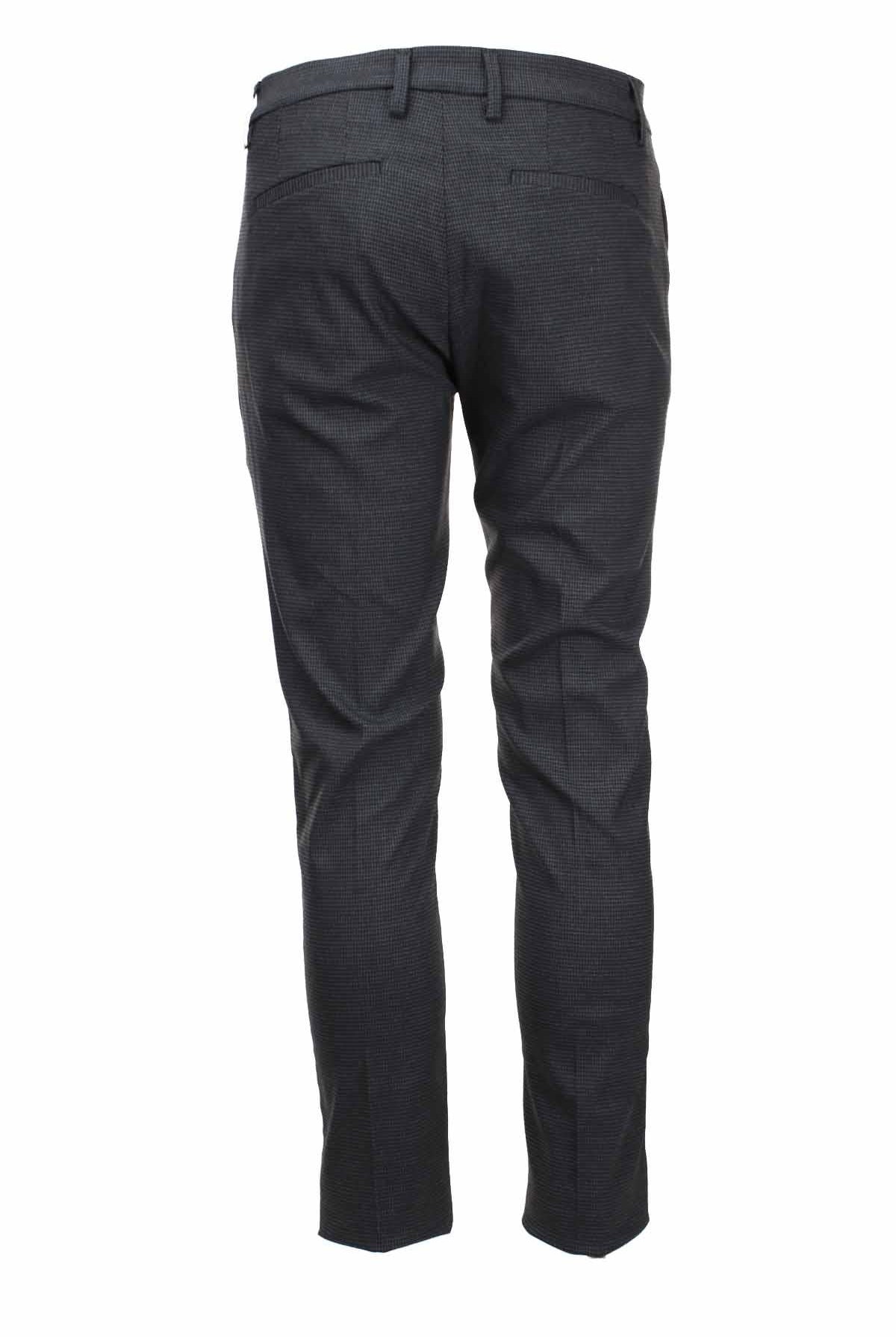 Pantalone chino microfantasia