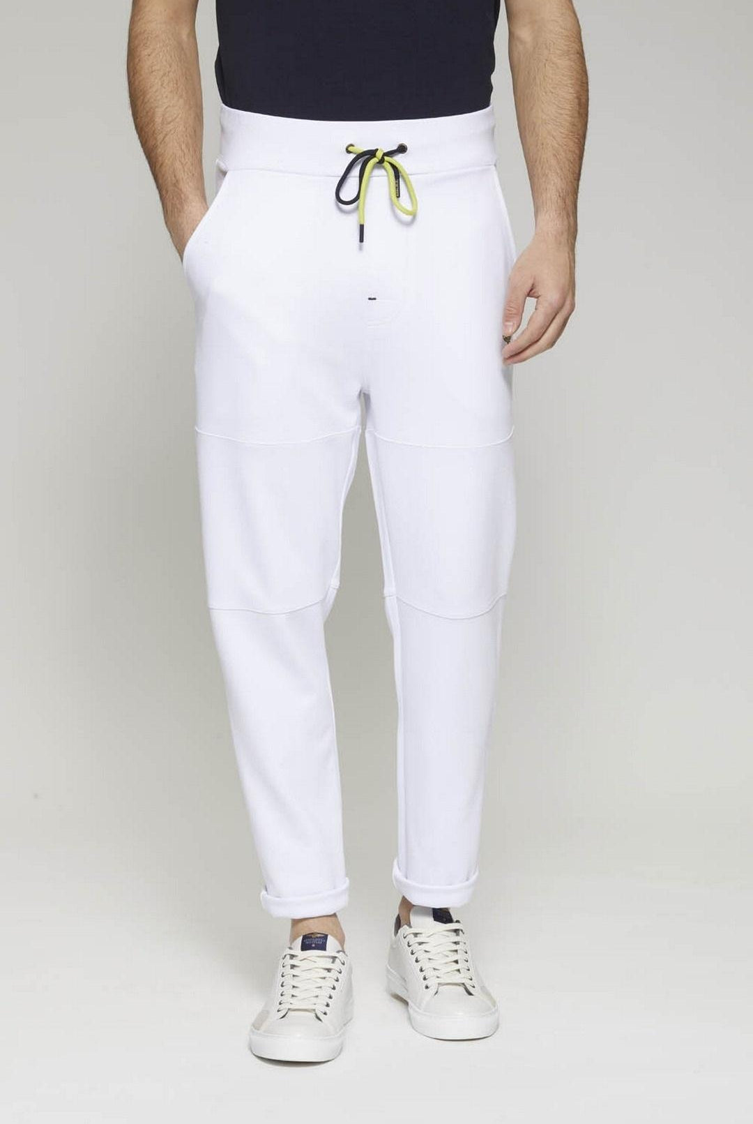 Pantalone tuta in felpa stretch