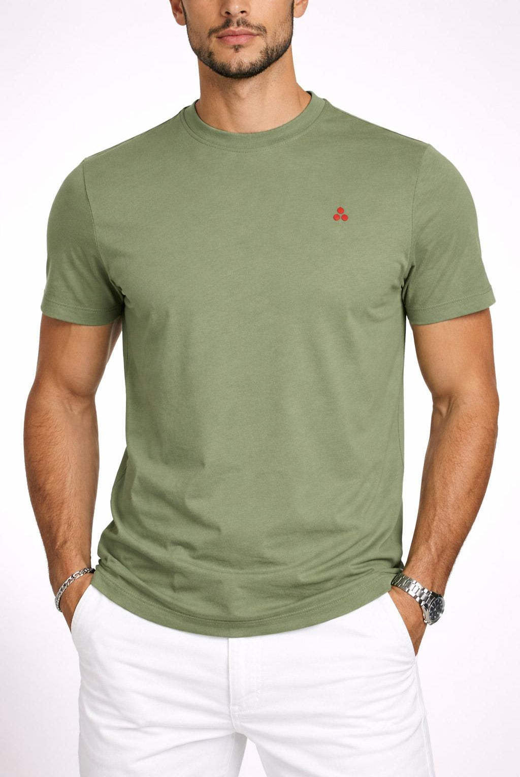 T-Shirt Uomo Cotone Logo Manderly