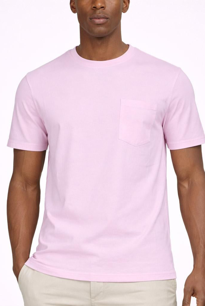 T-Shirt Uomo Piquet Cotone Stretch Taschino