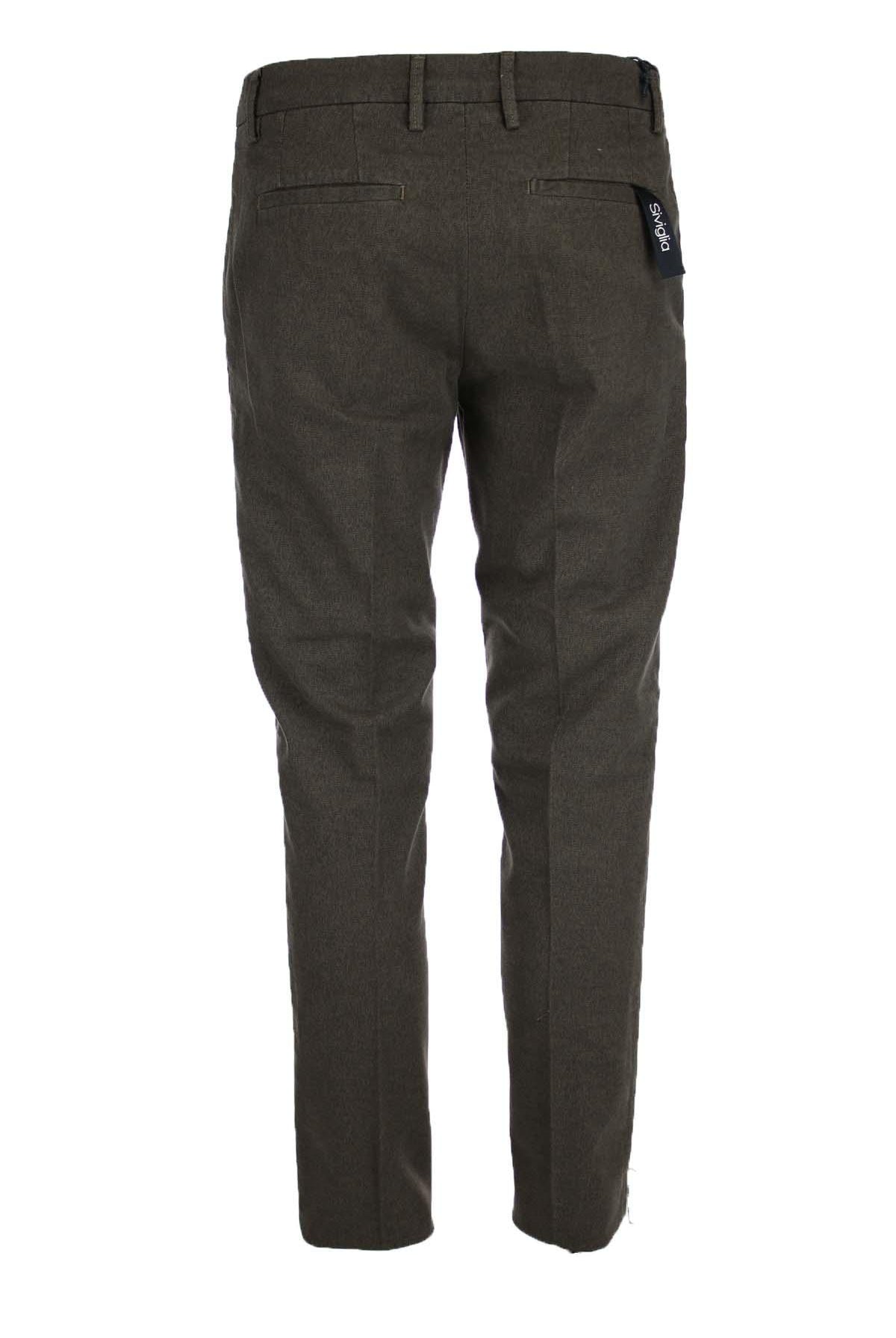 Pantalone in misto cotone stretch