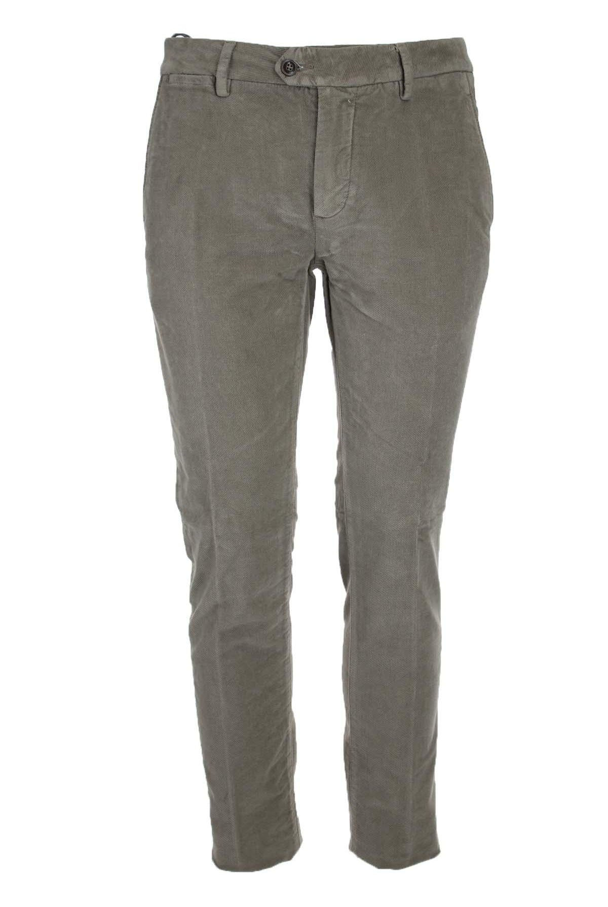 Pantalone chino in cotone armaturato stretch
