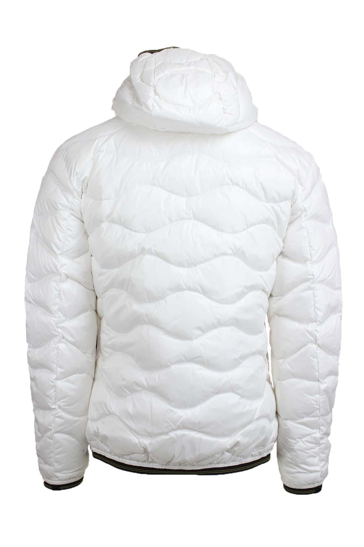 Piumino a onde con cappuccio WAVE