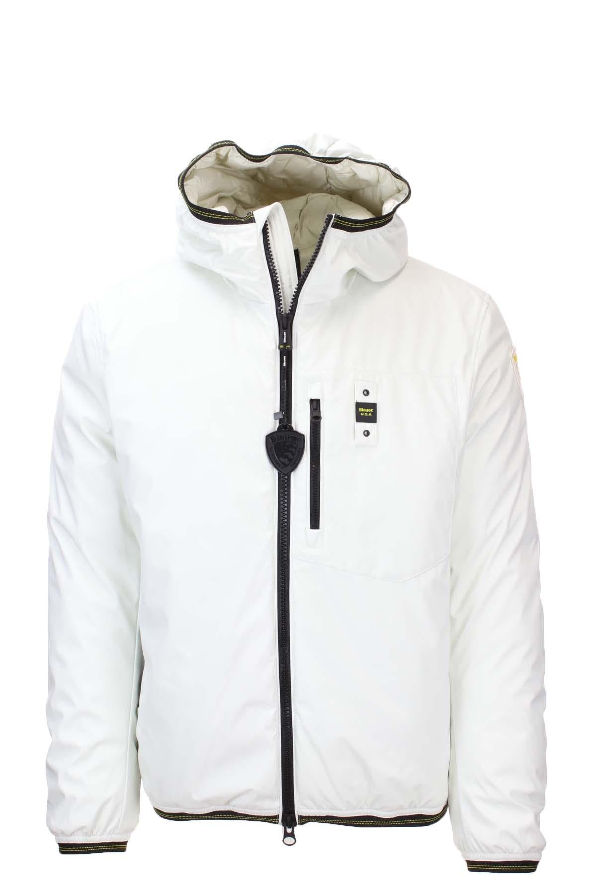 Piumino bomber in neoprene con cappuccio Derry