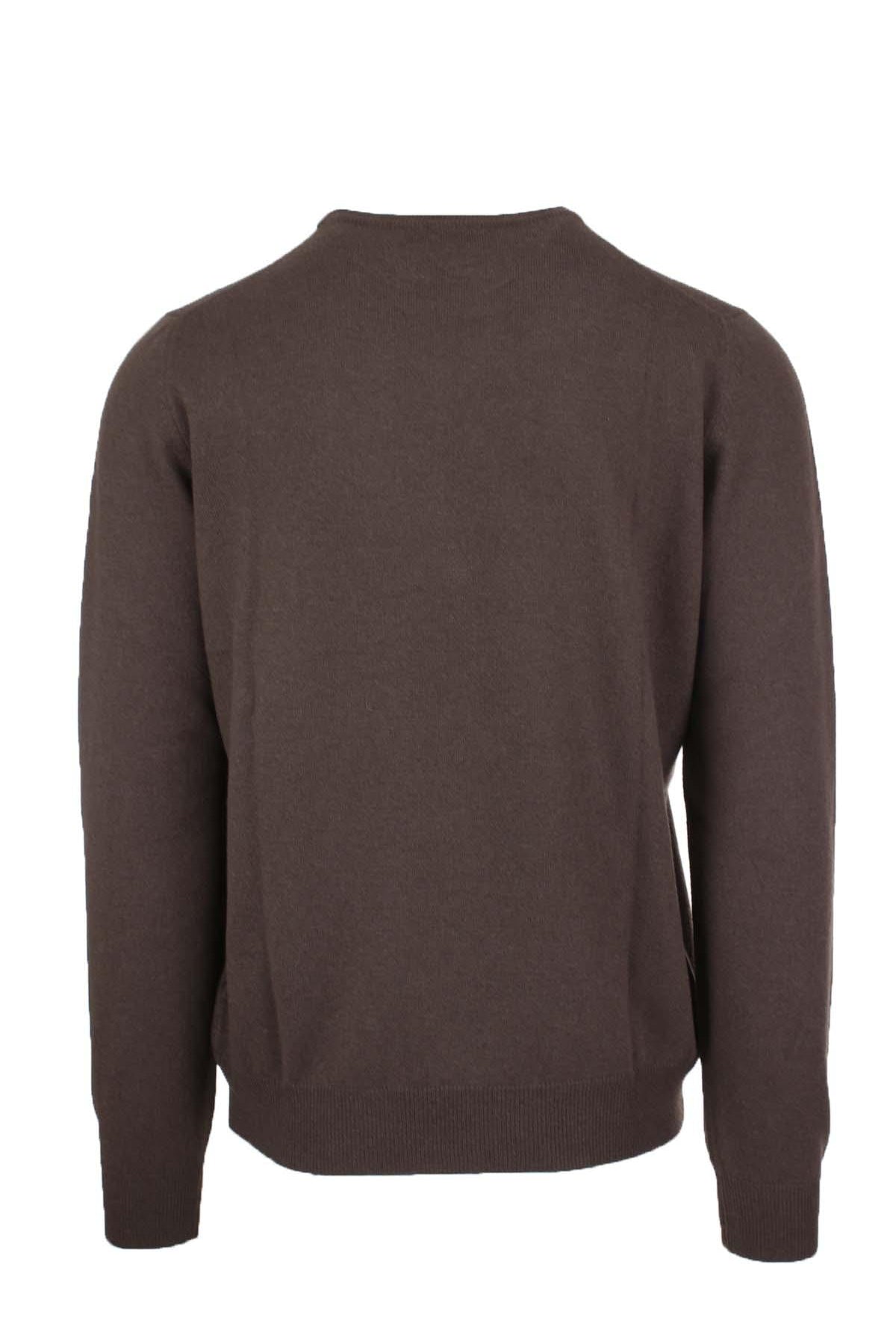 Maglia girocollo in lana cachemire