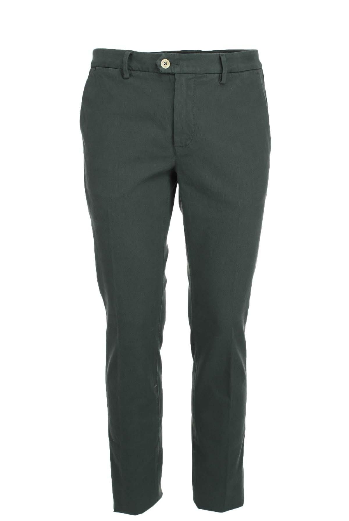 Pantalone chino in cotone armaturato stretch