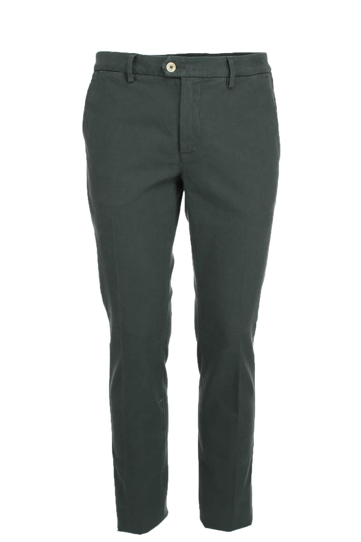 Pantalone chino in cotone armaturato stretch