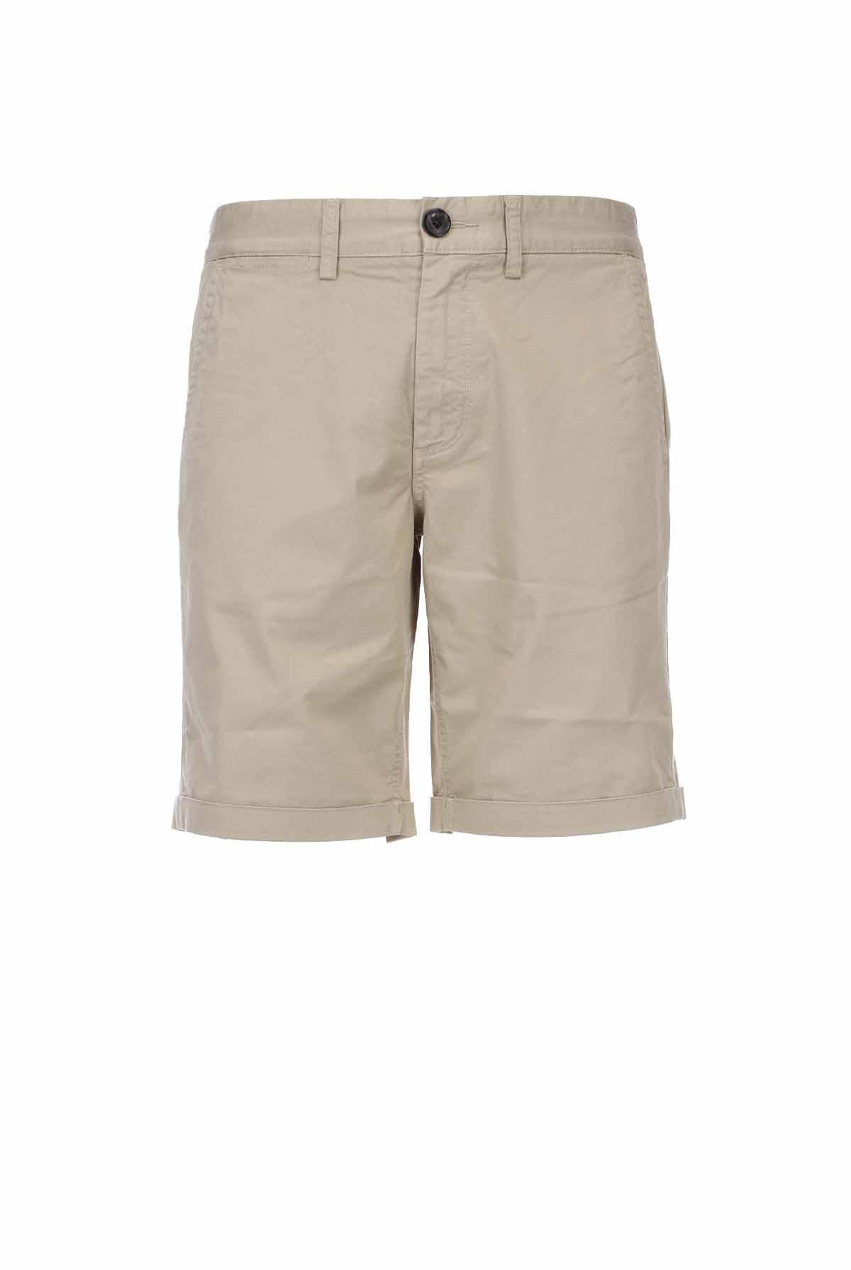 Pantalone bermuda cotone stretch