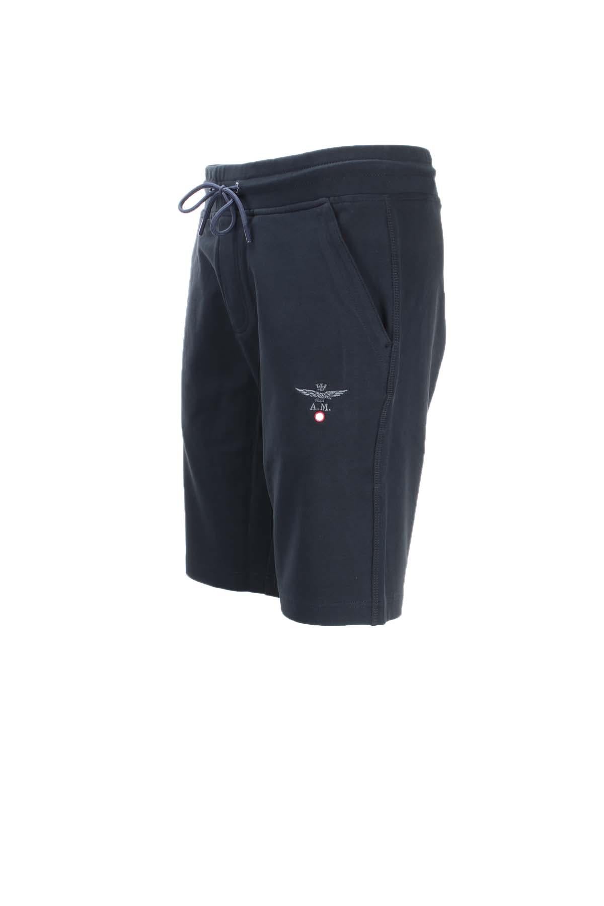 Bermuda in cotone jersey stretch