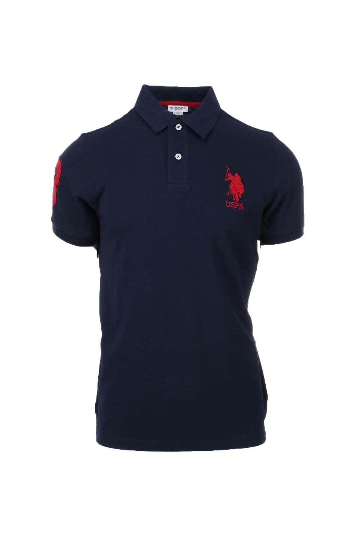 Polo mezza manica maxilogo