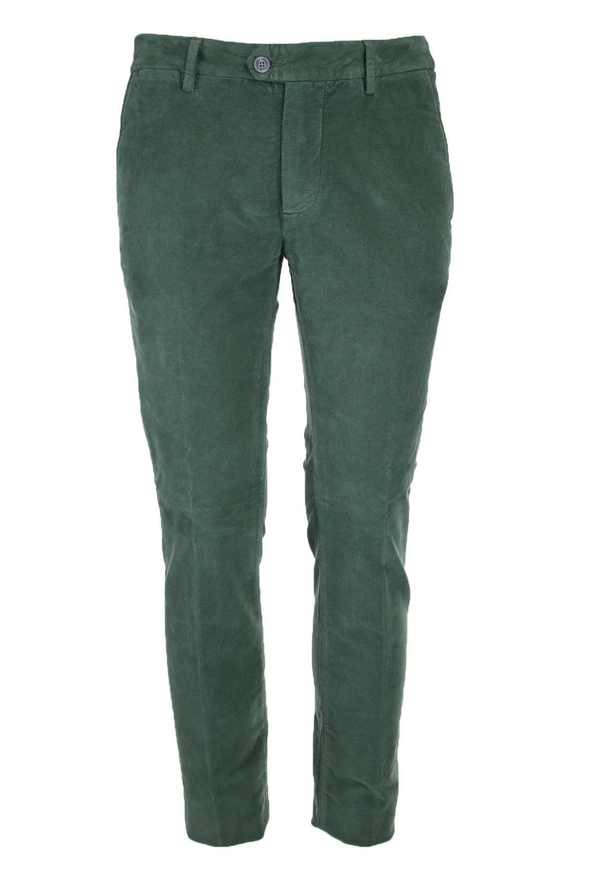 Pantalone chino in cotone armaturato stretch