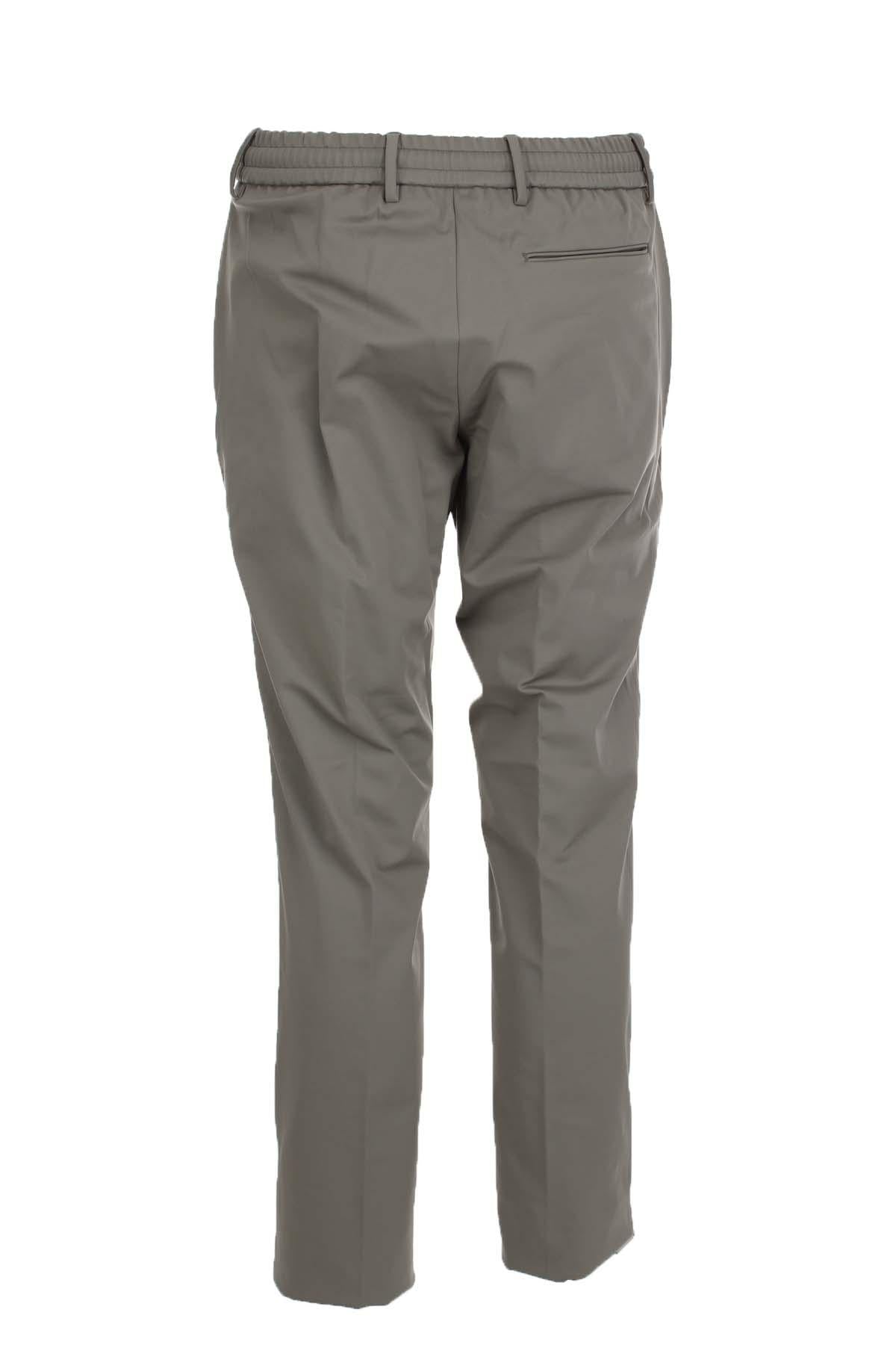 Pantalone con coulisse in tessuto tecnico