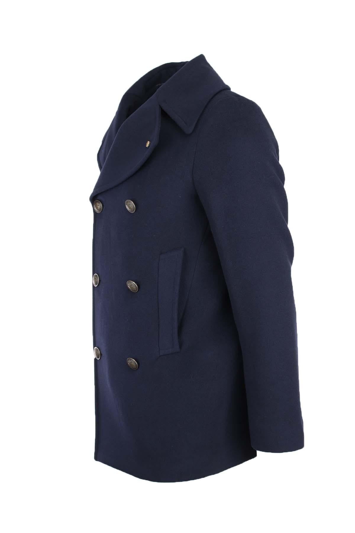 Giacca doppiopetto peacoat