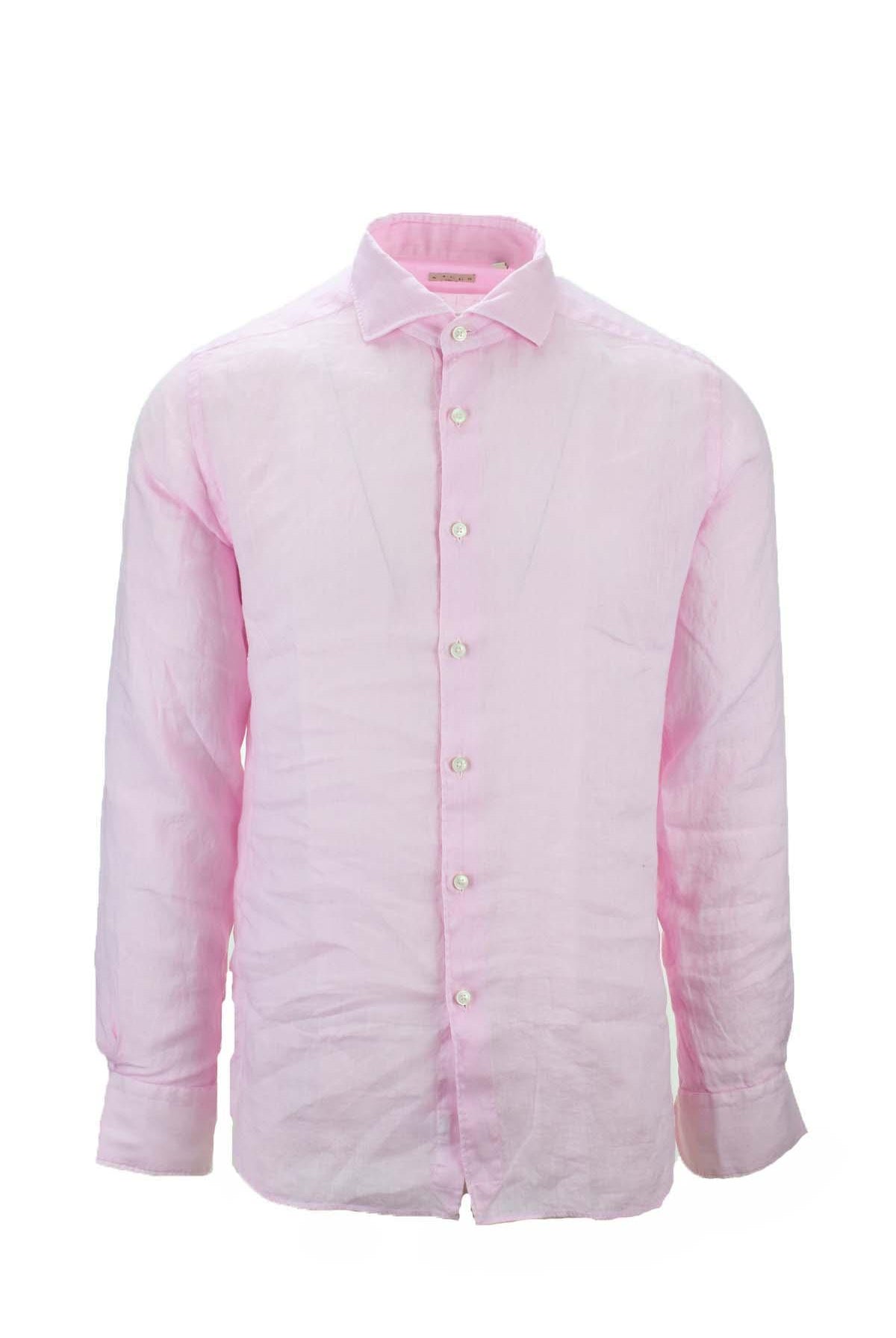 Camicia in Lino uomo Manica Lunga