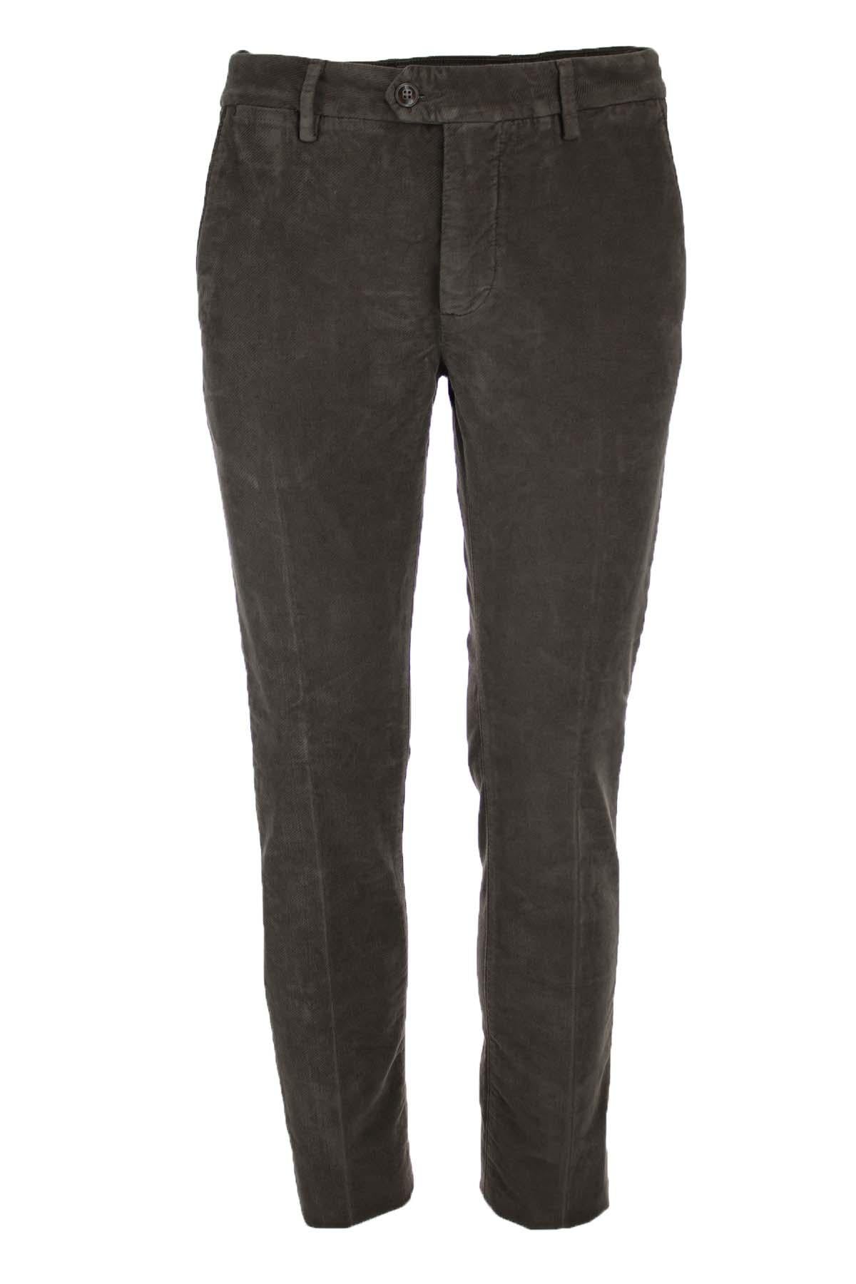 Pantalone chino in cotone armaturato stretch