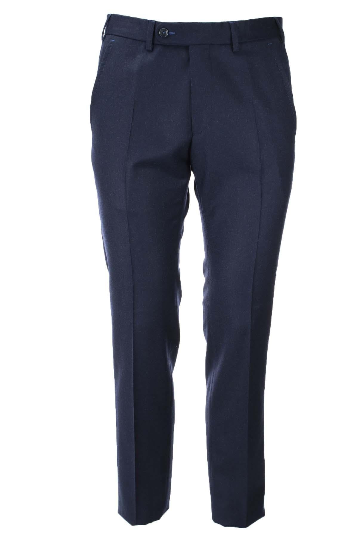 Pantalone in lana cachemire tasche america.