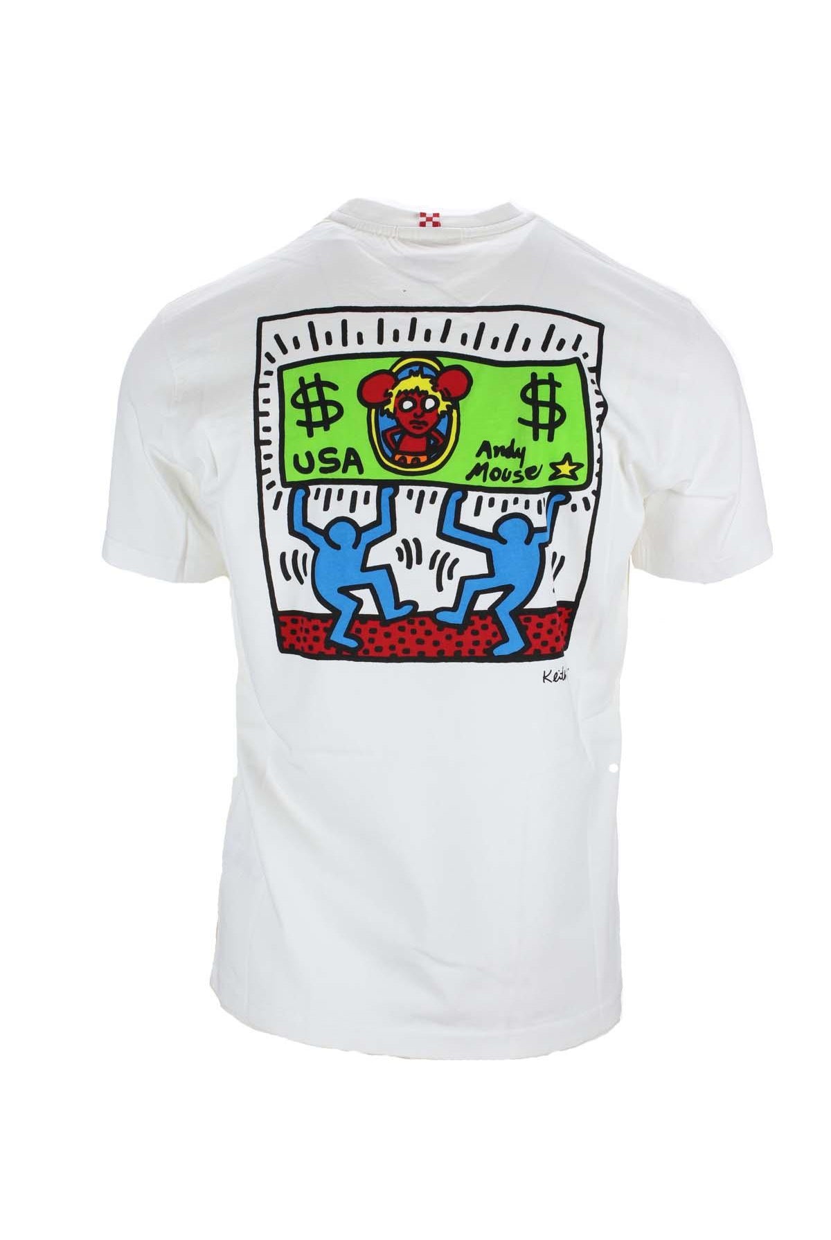 T-shirt uomo mezza manica Limited Edition Keith Haring