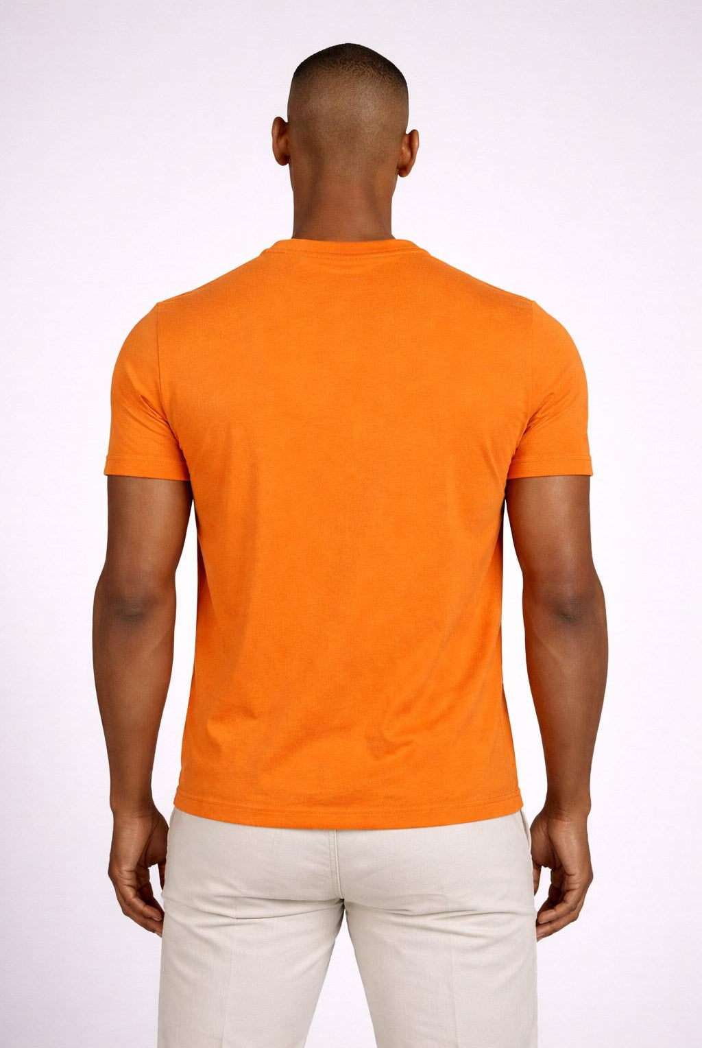 T-Shirt Uomo Cotone con logo ricamato