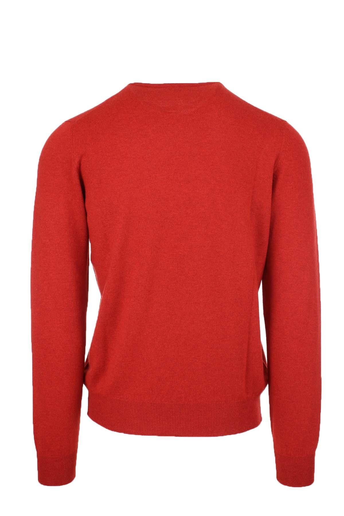Maglia girocollo in lana cachemire