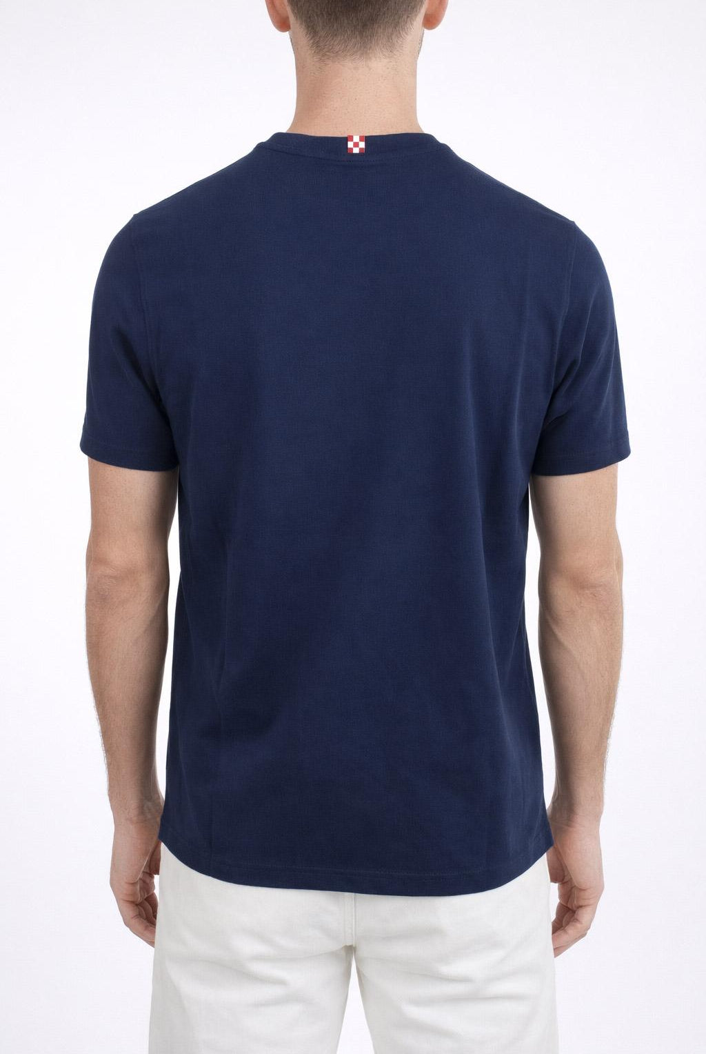 T-Shirt Uomo Piquet Cotone Stretch Taschino