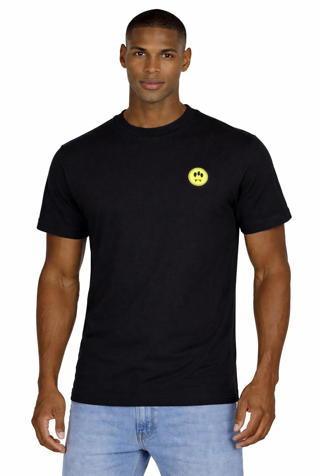T-shirt unisex maxi logo in jersey di cotone