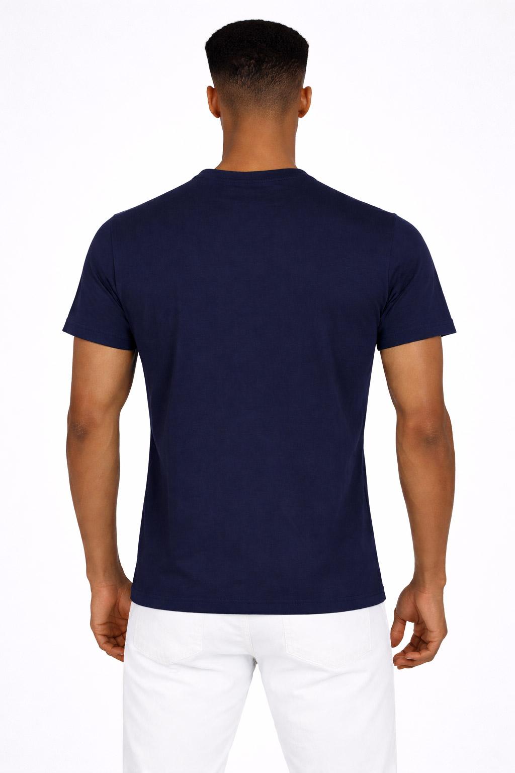 T-Shirt Uomo Zole in Piquet Cotone Seta