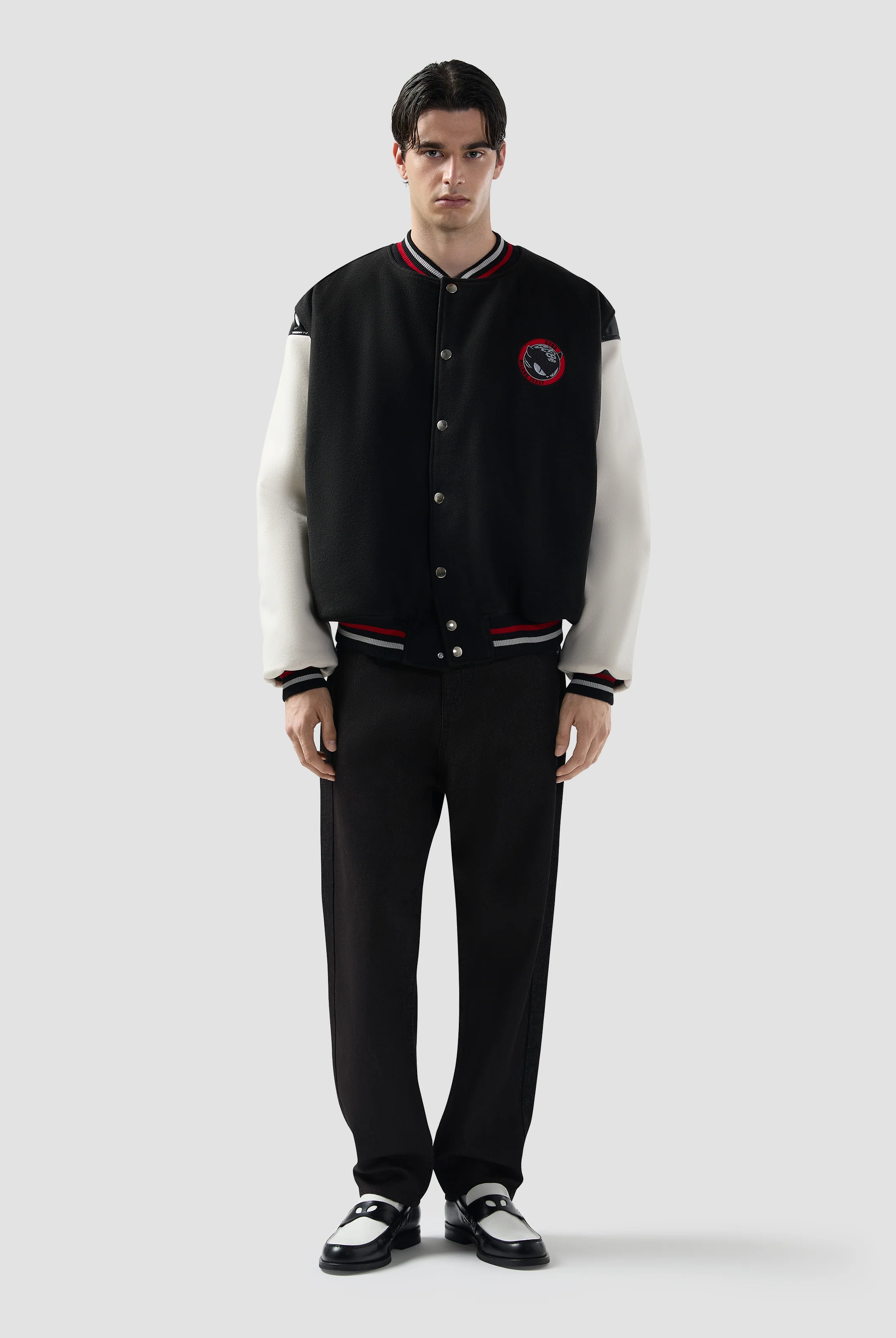Bomber con patch Kittho