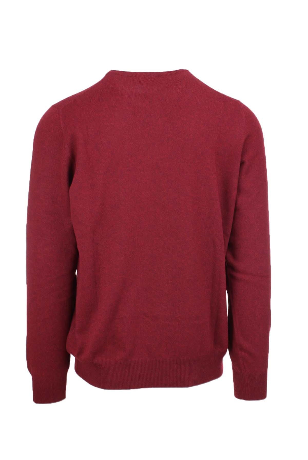 Maglia girocollo in lana cachemire