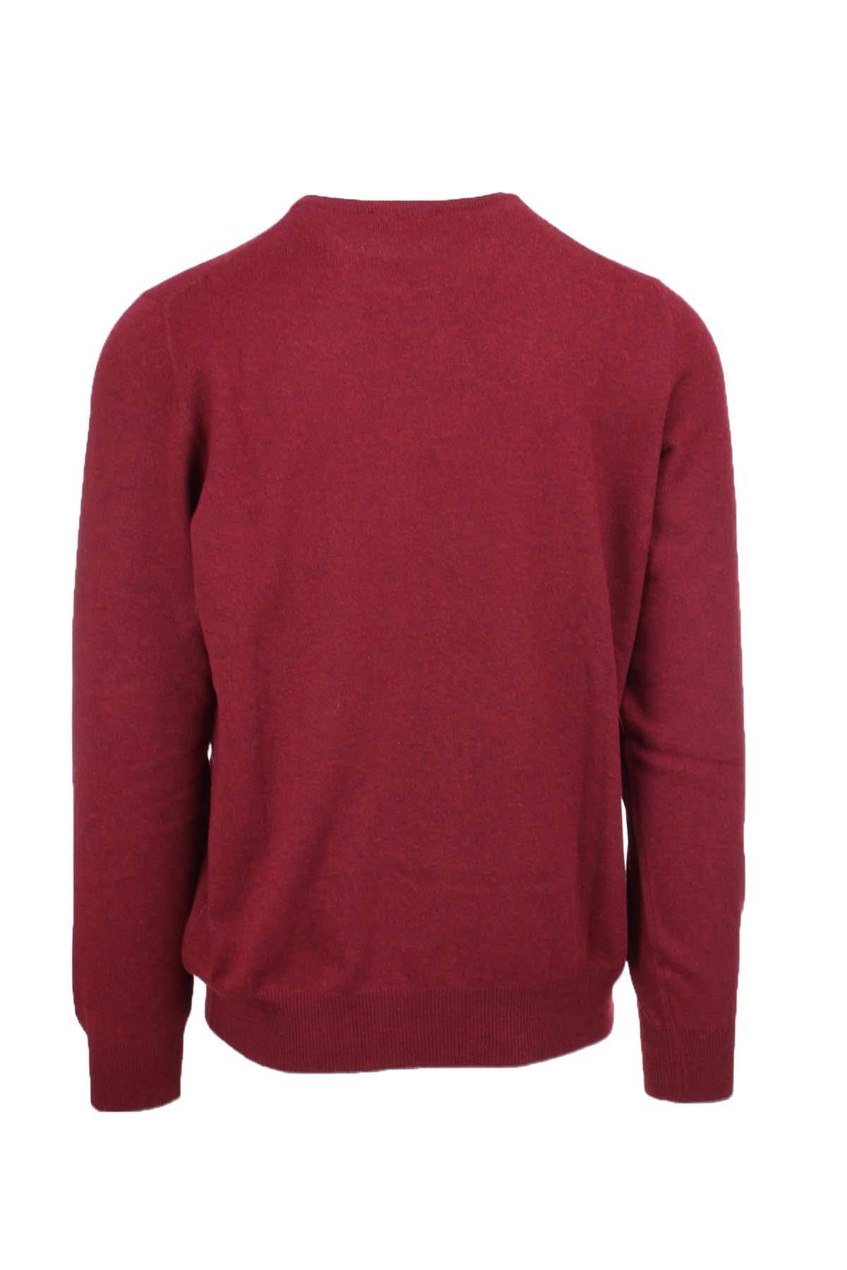 Maglia girocollo in lana cachemire