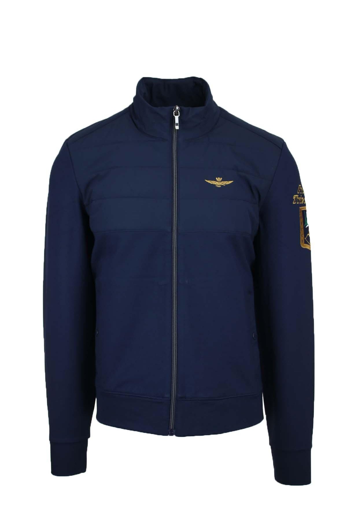 Felpa cardigan zip in neoprene Frecce Tricolori
