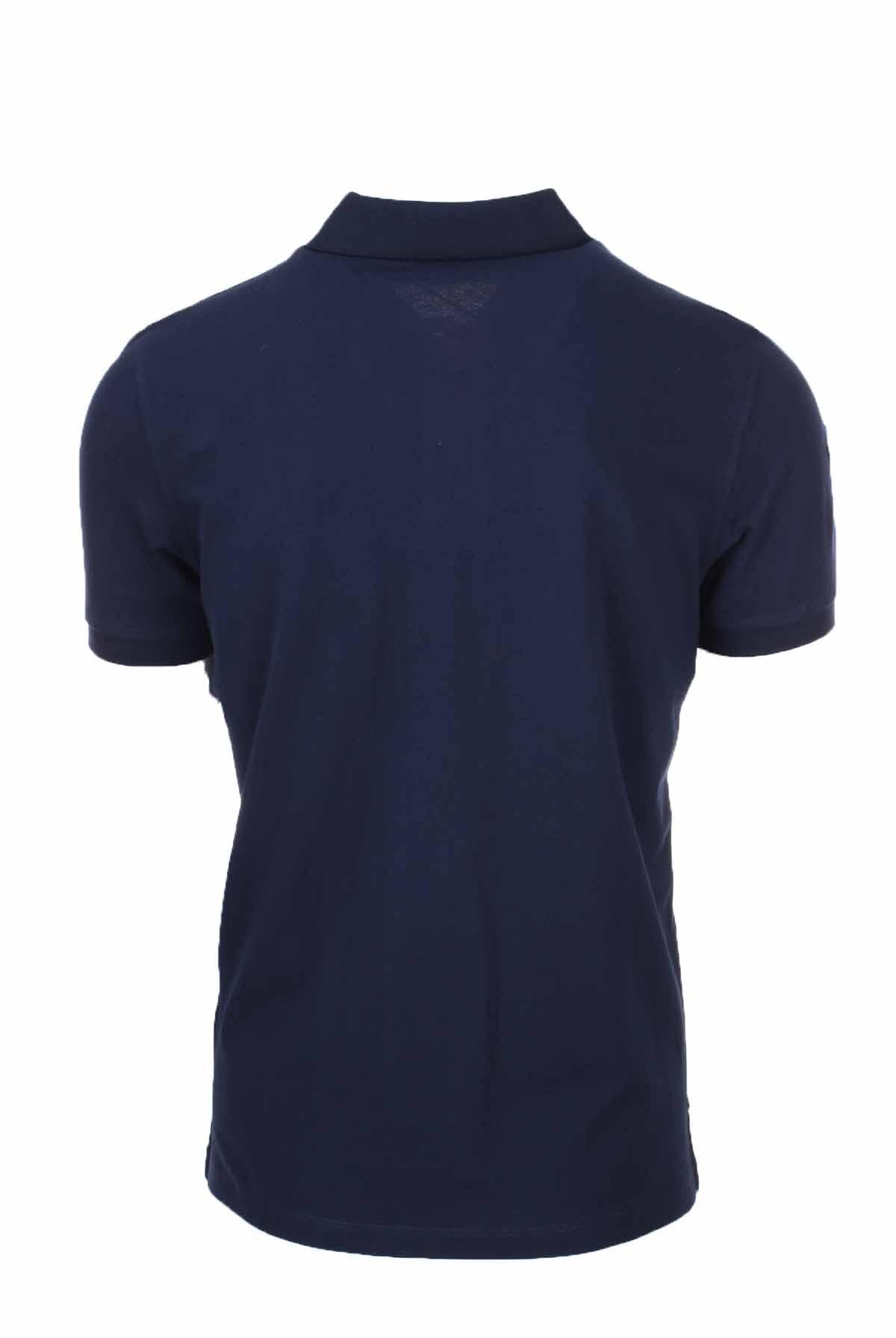 Polo mezza manica piquet maxi logo