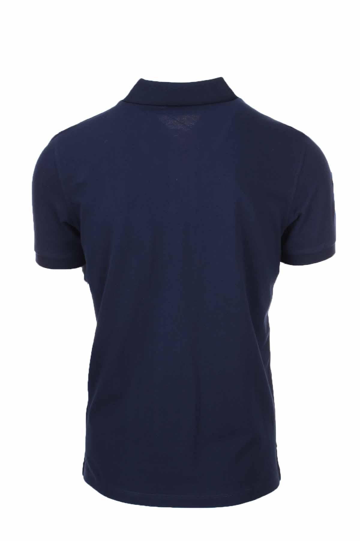 Polo mezza manica piquet maxi logo