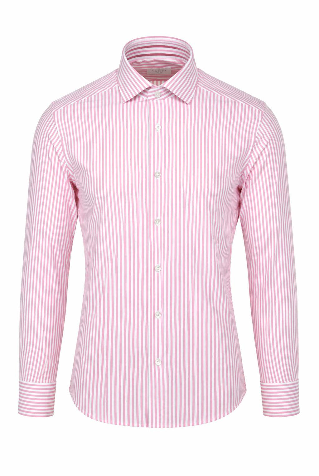 Camicia Uomo a Righe in Tessuto Active