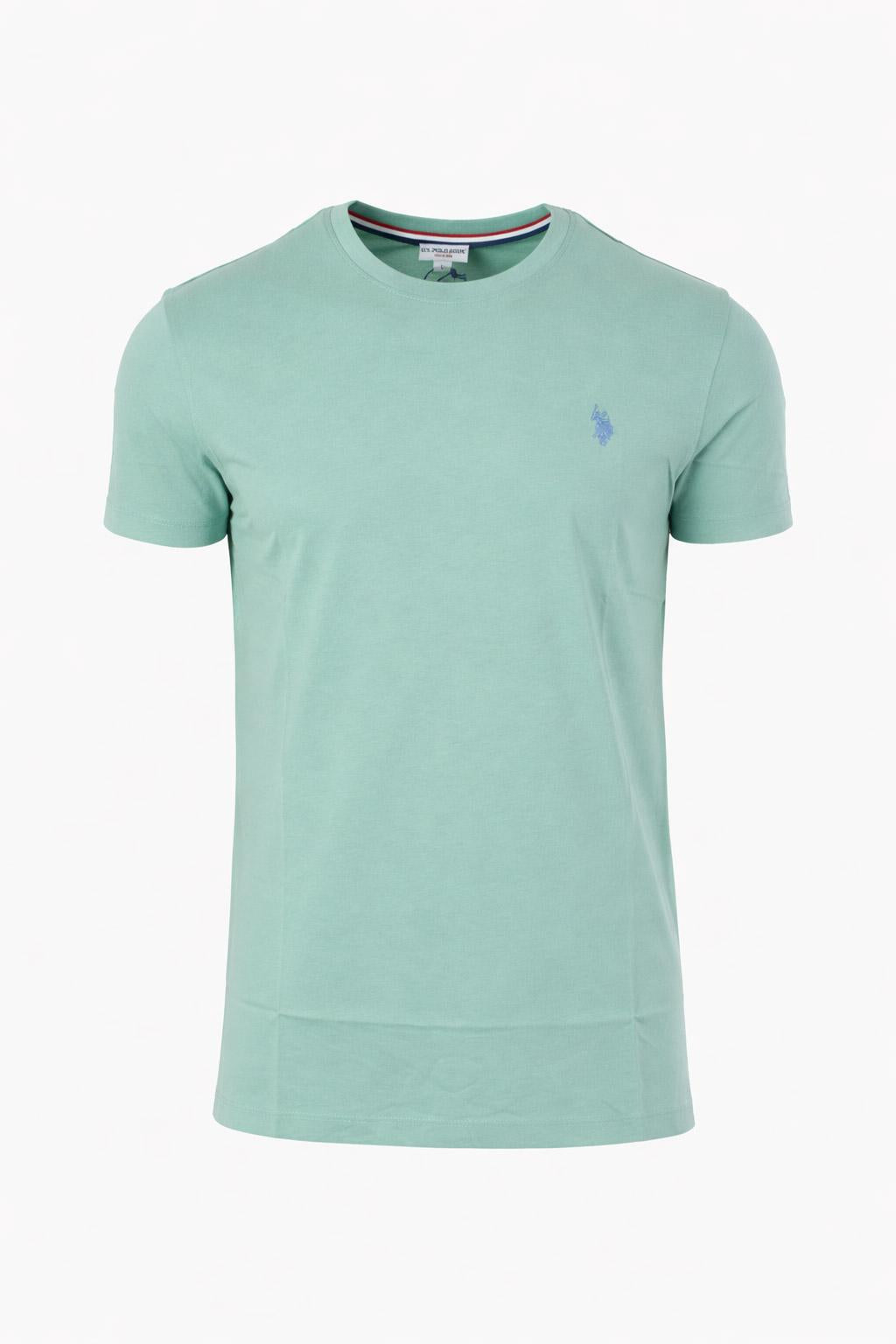 T-Shirt Uomo Cotone con logo ricamato