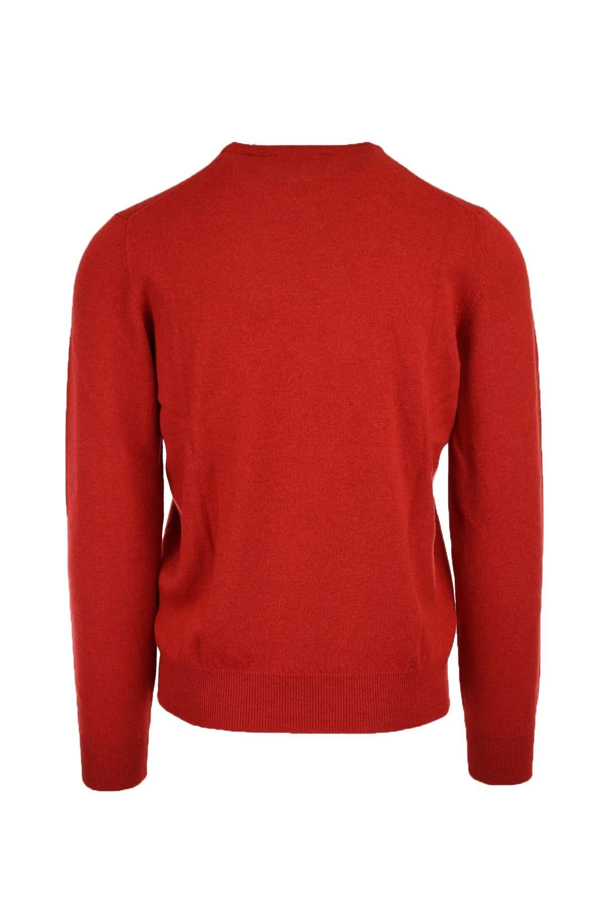 Maglia girocollo in lana cachemire