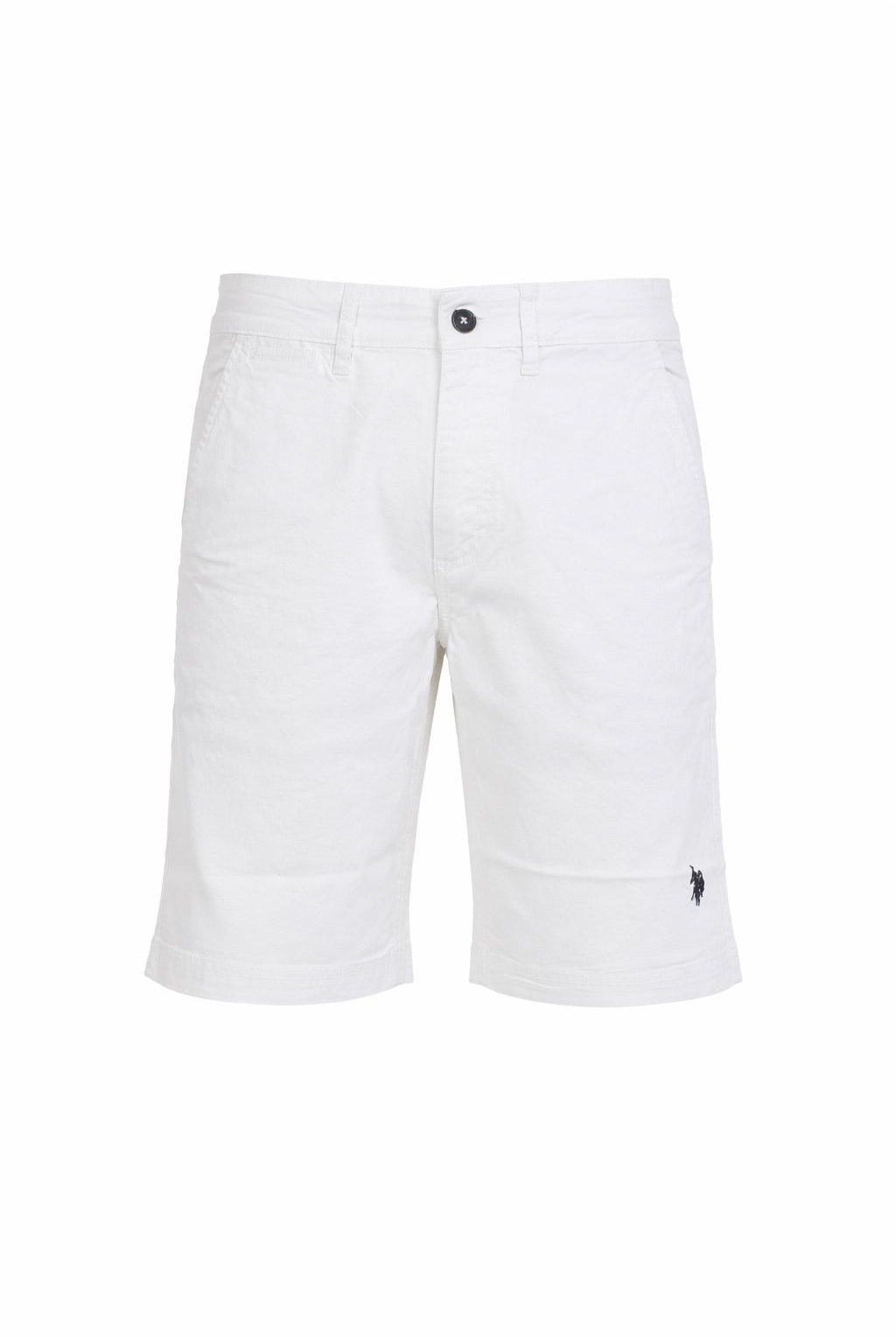 Bermuda Uomo in Cotone Stretch con Logo